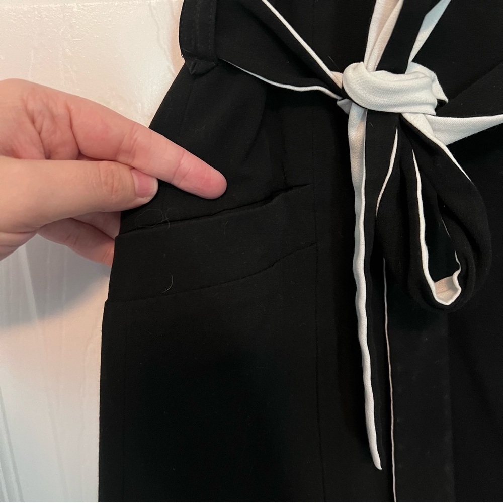 Calvin Klein Black and White Dress Size 2 Petite - Picture 6 of 14